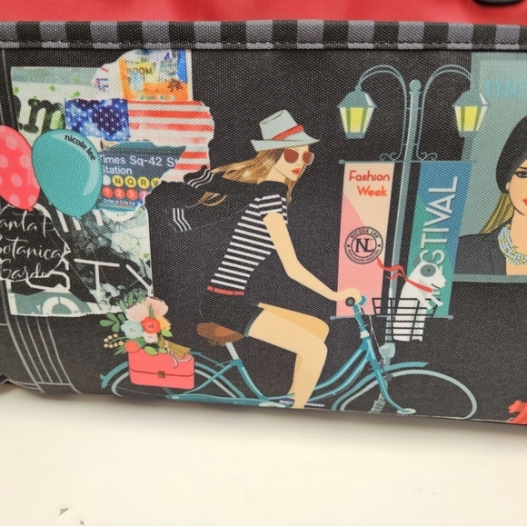 DIAPER BAG NICOLE LEE Girls Night Out BRAND NEW with tags - Picture 3 of 11